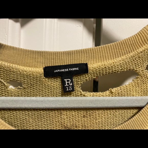 R13 oversized sweatshirt - Picture 2 of 5